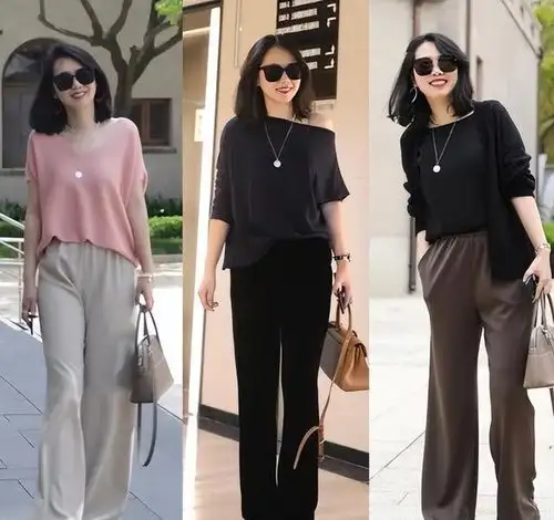 50岁的女人,日常搭配要围绕2个穿衣思路,不然会显得没档次