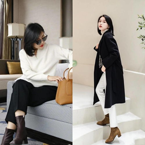 50岁的女人建议少穿运动鞋今年方跟短靴很流行,时尚百搭更保暖