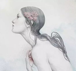 最会画女人肖像的插画师,他笔下的女性好美