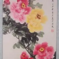 大妈头像花开富贵图片洛阳牡丹