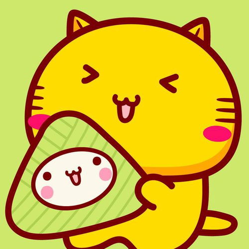 可爱哈咪猫端午节头像