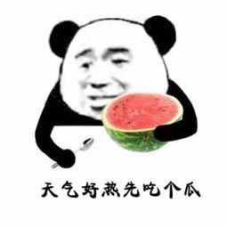 熊猫头吐槽天热无水印表情包这鬼天气真的好热,没我热就别说话