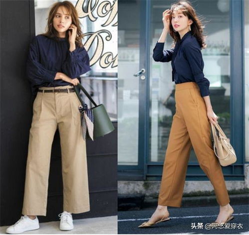 50岁女人,这才是你该有的春装卡其裤衬衫,谁见都夸洋气好看