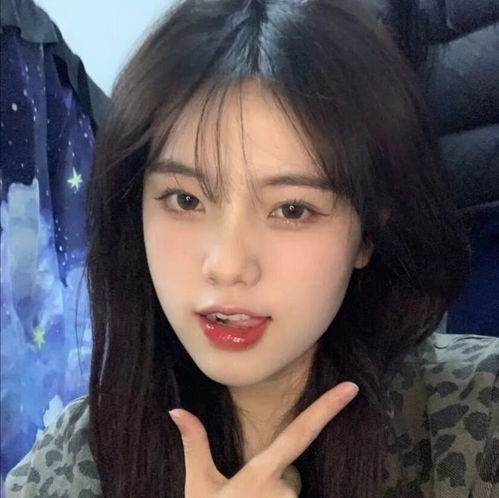美女头像各自乘流而上互为欢喜人间