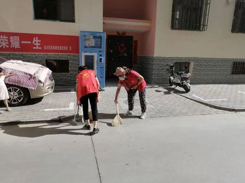 冒高温迎酷暑金川区逢6志愿服务常态持续开展