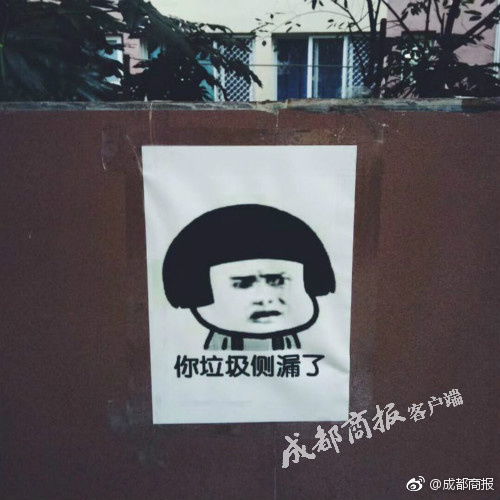 高校垃圾桶现呆萌表情包网友无法直视