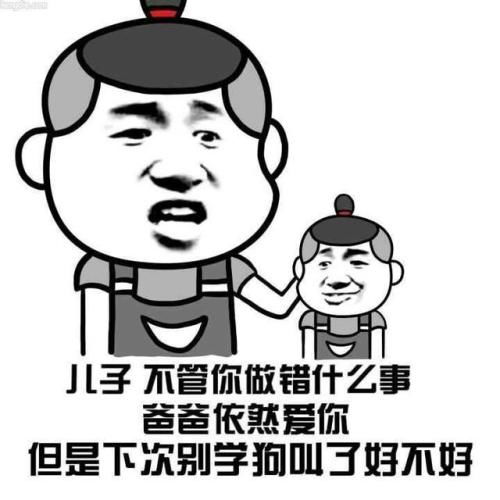 爸爸爱你表情包图片下载别说了爸爸爱你表情包可爱套路动图极光下载站