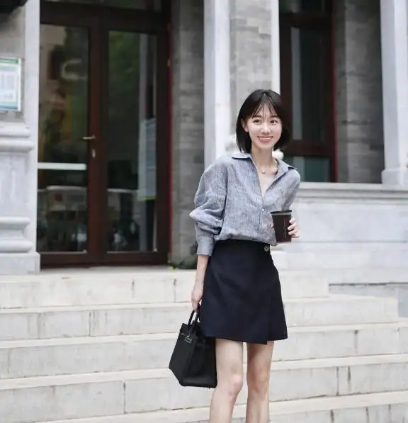 40岁女人裙子太短,难驾驭瞧这5款半身短裙,显年轻又洋气