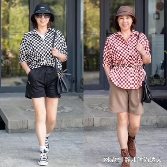 中年女性变时髦的秘籍,竟然是戴帽子,这样搭回头率爆棚