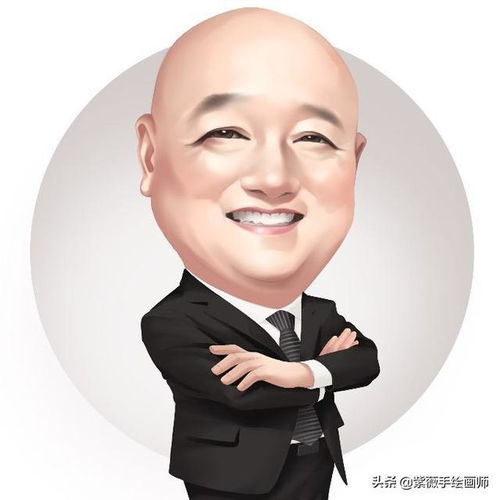 换一换你的头像吧中年男士3d立体手绘头像成熟幽默有内涵