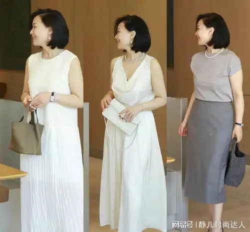 这些才是最真实的日常穿搭,简约利落不花哨,适合40多岁女人