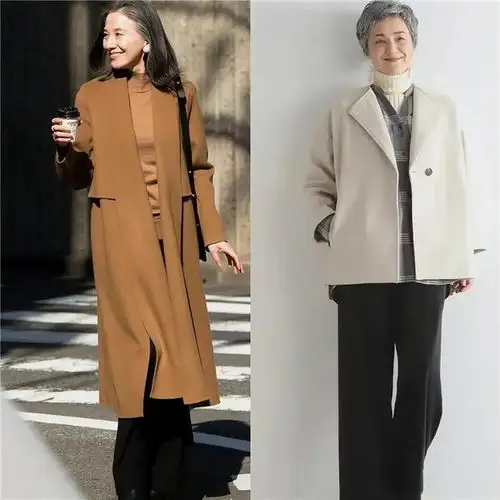 这是我见过最体面的中年女人发不过肩裙不露膝,自带高级范