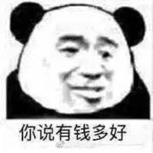 你说有钱有多好表情包