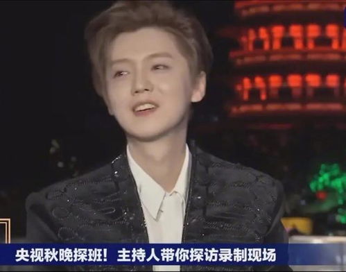 鹿晗录制央视中秋晚会生图曝光三十岁的他,网友看起来像18岁