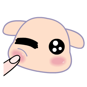 黑眼羊受虐表情