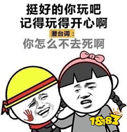 女生的潜台词表情包