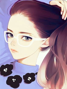 中年女性卡通头像图片二次元