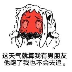 50张天气热表情包,炎炎夏日必备
