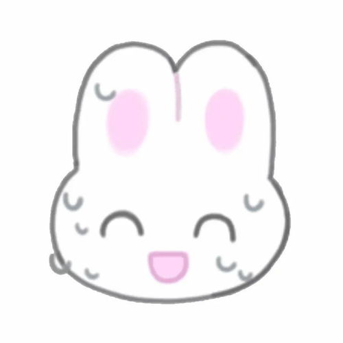 总之就很可爱的兔子表情包