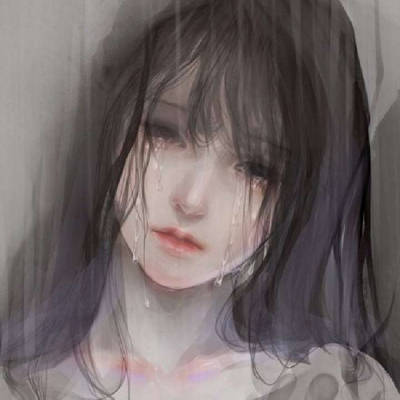 抽烟女人落泪伤感头像