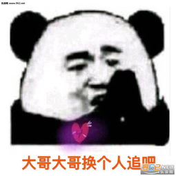 大哥大哥换个人追吧表情包图片把我弄哭你满意了表情包下载乐游网游戏下载
