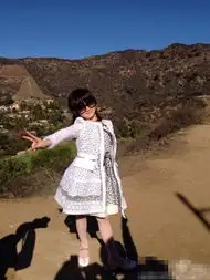森碟游美国与小黄人合影田亮谢天谢地忘了傻狍子