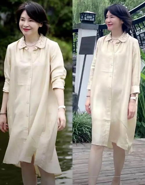 适合40岁女人的减龄穿搭,学会衬衣的百变搭配,优雅时髦还显气质