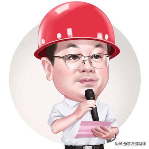 换一换你的微信头像吧各种职业手绘漫画造型夸张幽默有创意