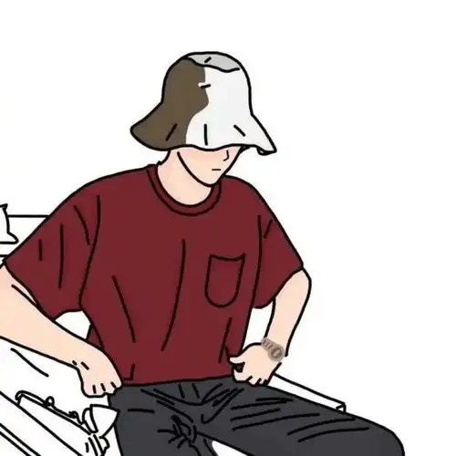 头像丨帅气男生头像背影侧脸卡通腾讯新闻