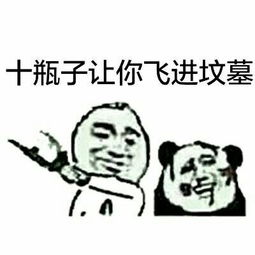 表情与斗图100摔瓶子表情包