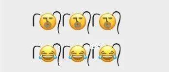 最近微信超火的给表情加小辫子