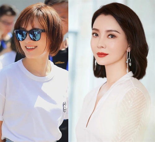 40岁女人该剪什么发型看看陈数孙俪你就知道了,气质又减龄