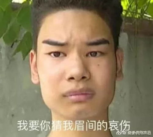 发际线男孩刷爆朋友圈他的表情包被网友们玩坏了...