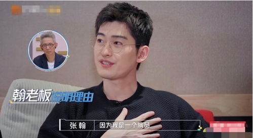 张翰桃花坞偶像包袱太重,演员参加综艺也应该有艺能感