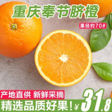 奉节脐橙新鲜包邮