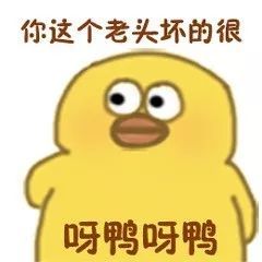 最近很火的沙雕小黄鸭表情包