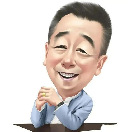 换个新头像吧,被大叔们赞不绝口的真人手绘头像,卡通幽默立体