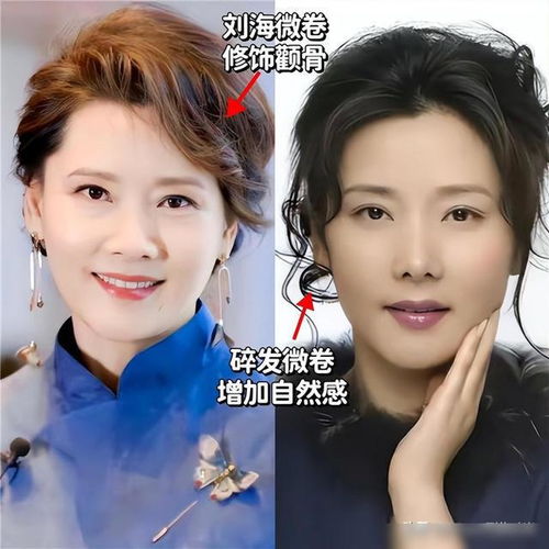 何赛飞亲身示范不烫老年头不穿老年装,到60岁都没大妈感