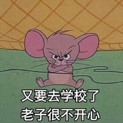 老六搞笑表情包开学了
