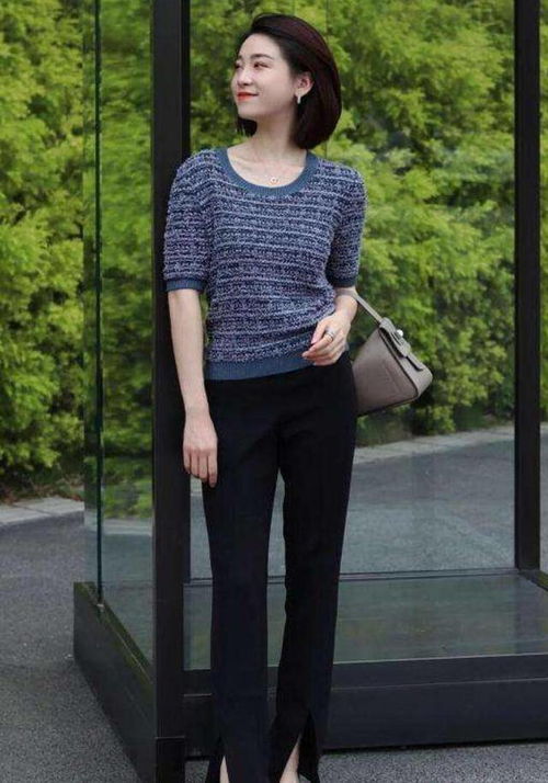 女人到了40岁,穿搭怎么选裤子学这几位女性,优雅好看又得体