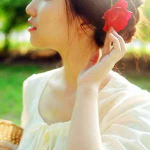 头像红颜色的花微信头像图片大全
