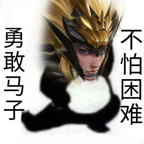 表情包分享勇敢瑶瑶不怕困难