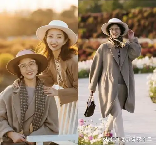 原来这才是六十岁的女性适合的打扮,不花哨不老气,越看越自然