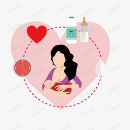 哺乳妈妈矢量素材图片免费下载高清卡通手绘psd千库网图片编号5517742