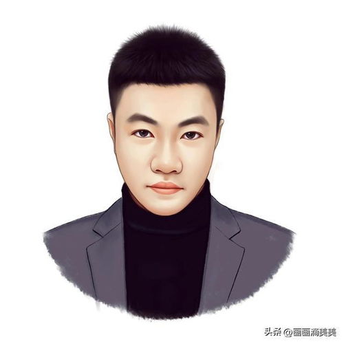 40岁男士该有的微信头像,五官立体,棱角分明,彰显男性魅力