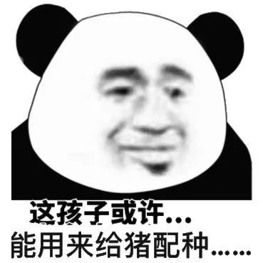 沙雕搞笑熊猫头表情包,哈哈