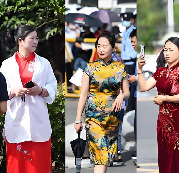 临近高考,中年女人穿旗袍要切记5个原则,切勿失了优雅体面