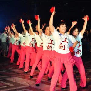 广场舞大妈头像跳广场舞微信头像图片大全