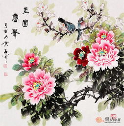 精美吉祥的花鸟画,不愧为家居空间装饰的点睛之笔