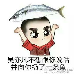吴亦凡q版表情包吴亦凡不想和你说话表情包下载9张q版腾牛下载